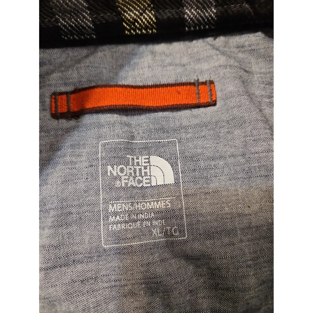 The North Face Plaid Flannel Shirt Mens XL Multicolor Button Up Long Sleeve(1904